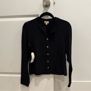 DONNI NWT Black Cardigan